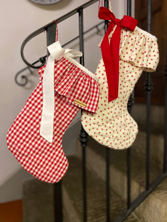 Tutorial calza della Befana con le rouches