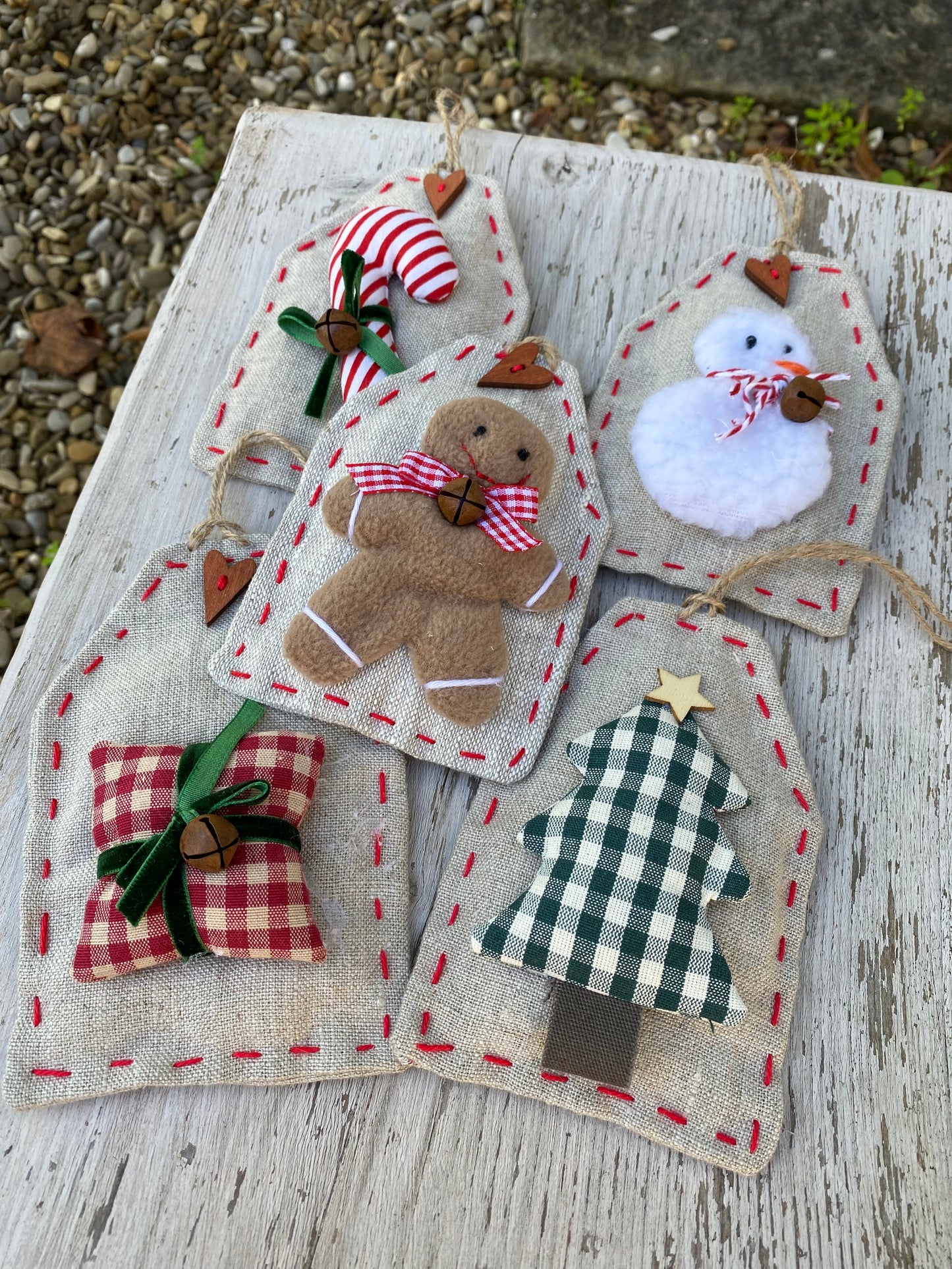 Tutorial etichetta di Natale