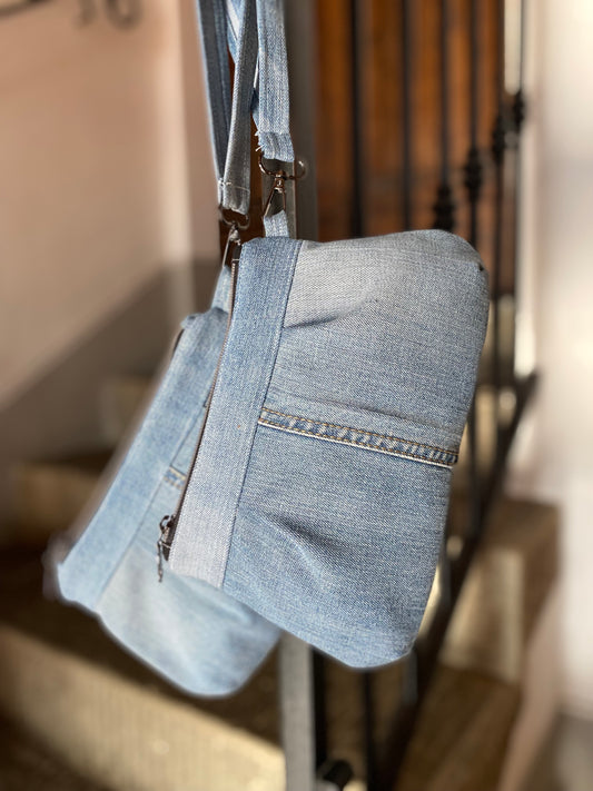 Tutorial pochette di jeans