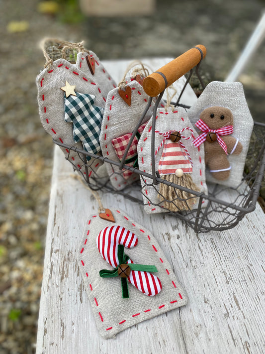 Tutorial etichetta di Natale