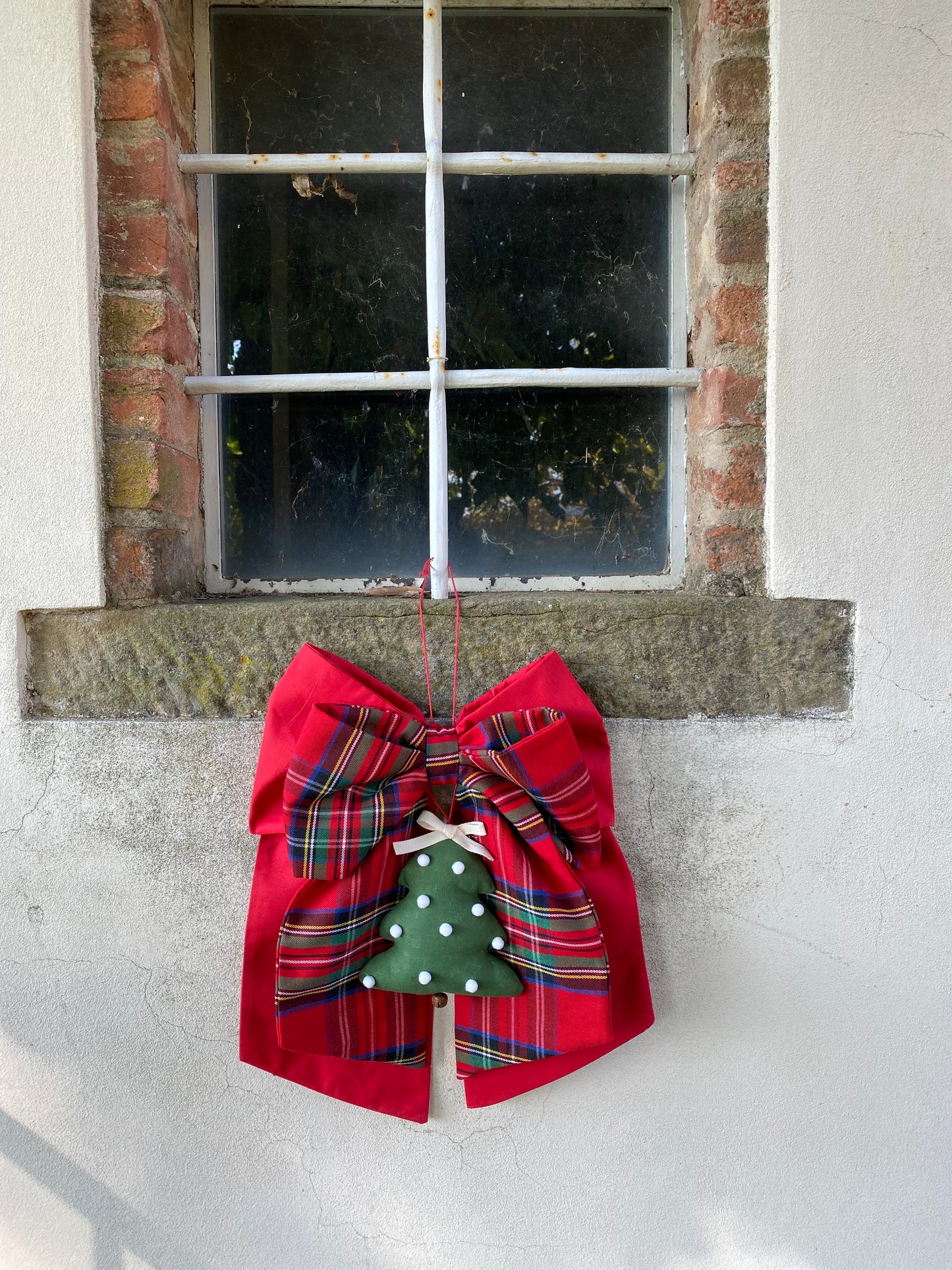 Tutorial fiocco doppio da appendere