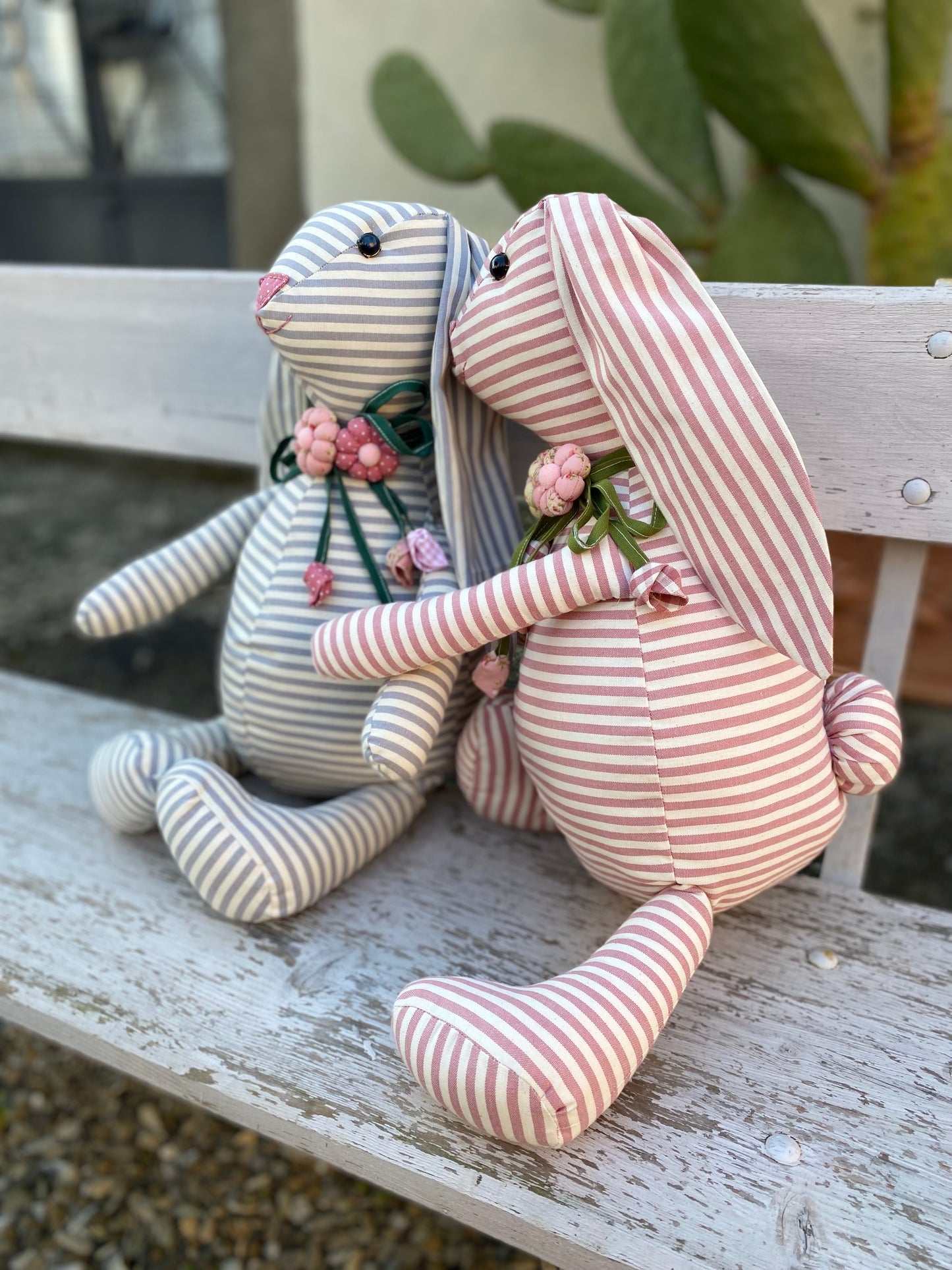 Tutorial coniglio gigante con i fiori