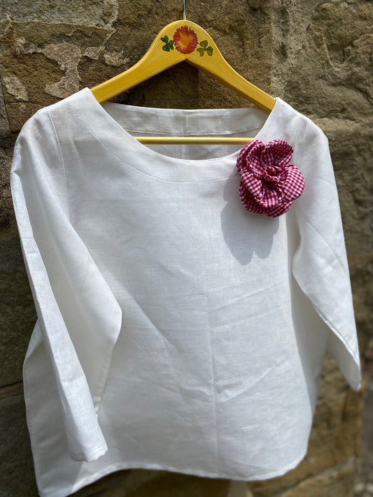 Tutorial blusa con manica al gomito