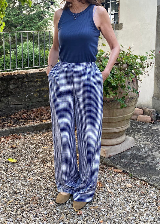 Tutorial pantalone con elastico