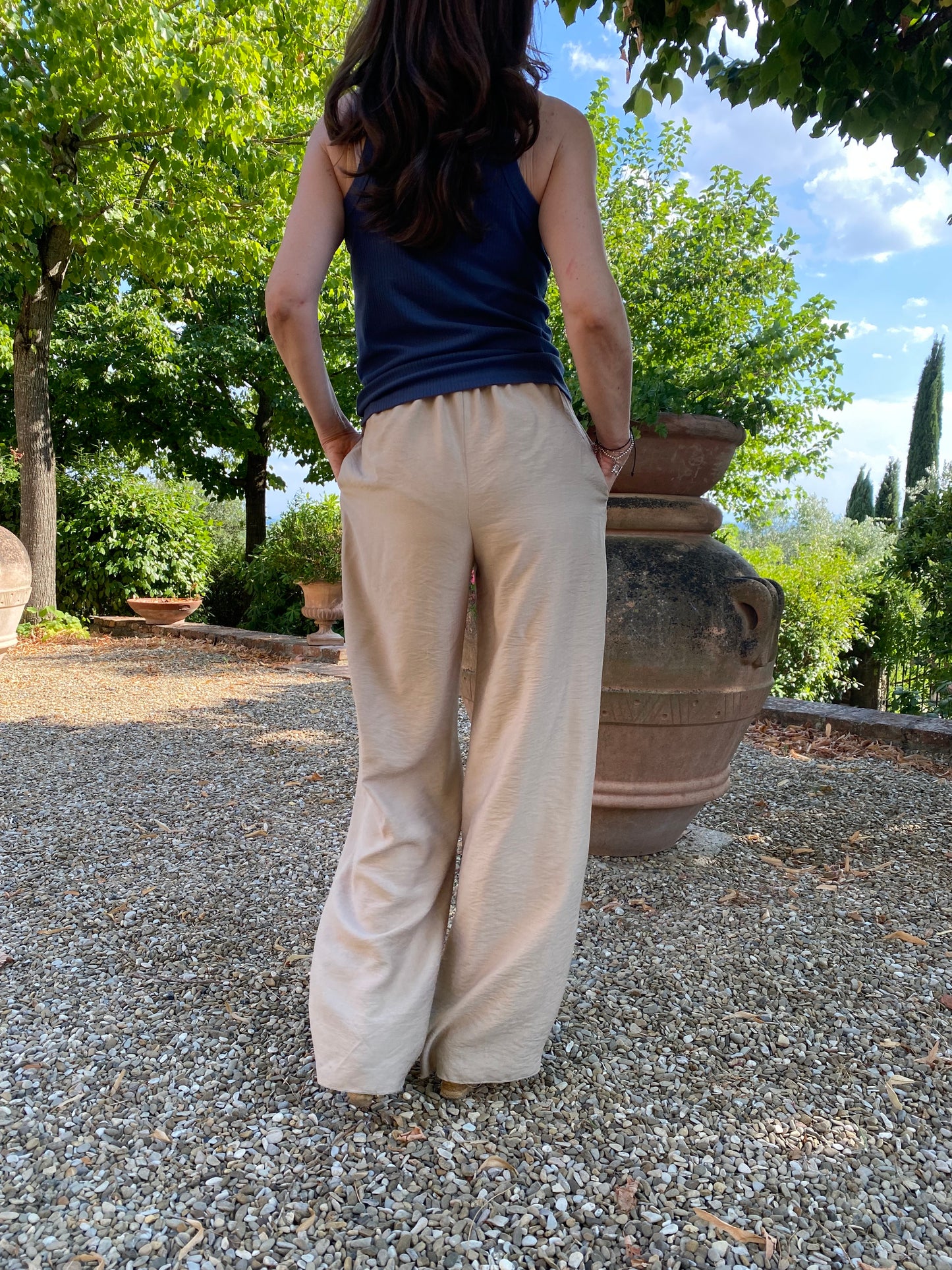 Tutorial pantalone con elastico