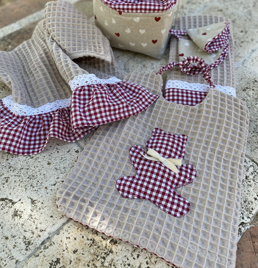 Tutorial asciughino e bavaglino