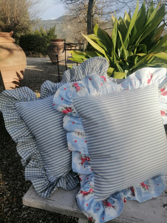 Tutorial cuscino con le rouches