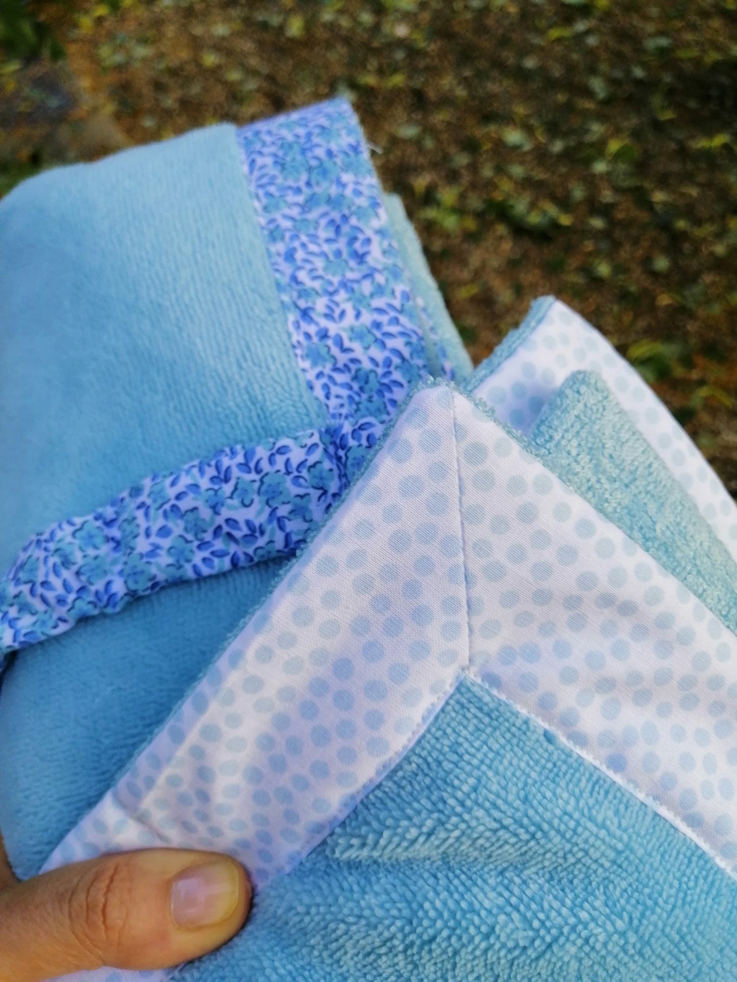 Tutorial telo mare con angolo a 45°