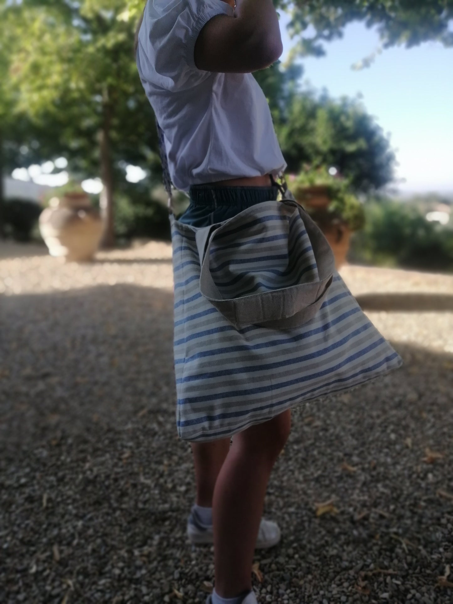 Tutorial borsone con tracolla