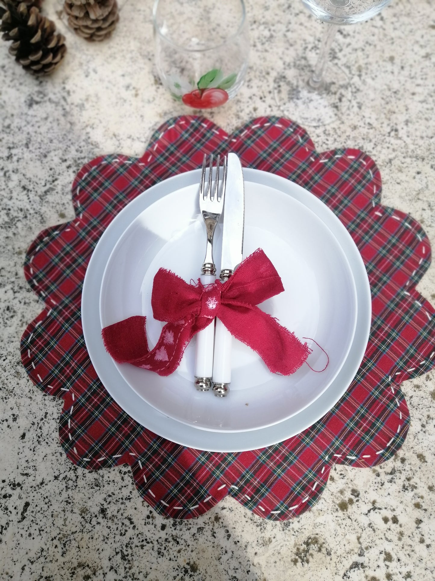 Tutorial tovaglietta con smerli