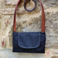 Tutorial borsa con i manici in pelle