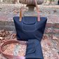Tutorial borsa con i manici in pelle