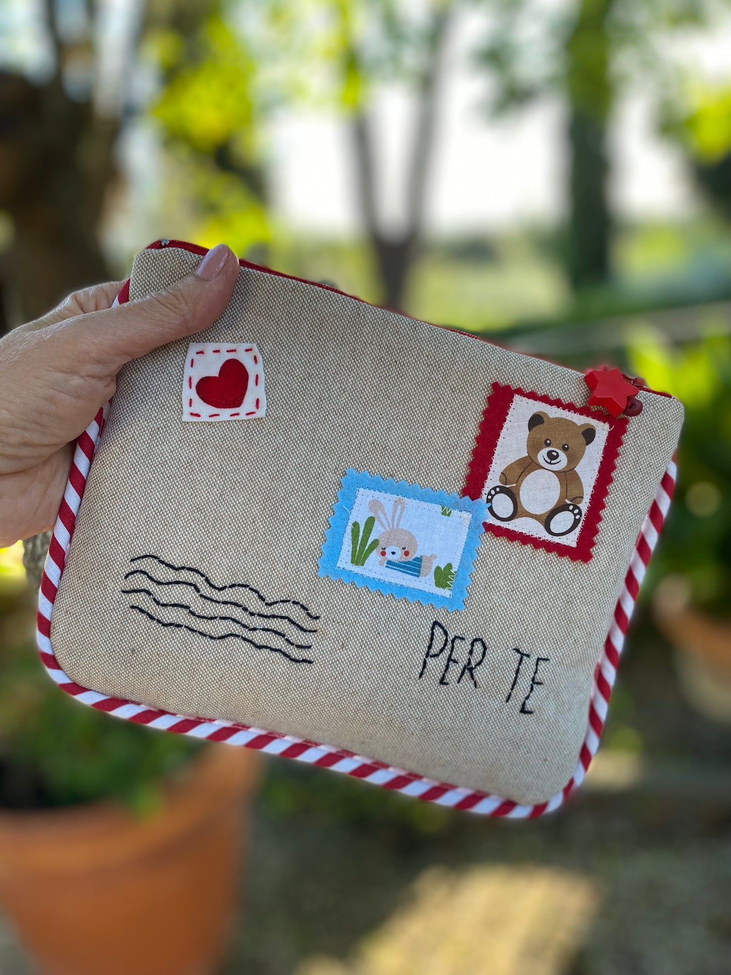 Tutorial pochette / busta dei ricordi