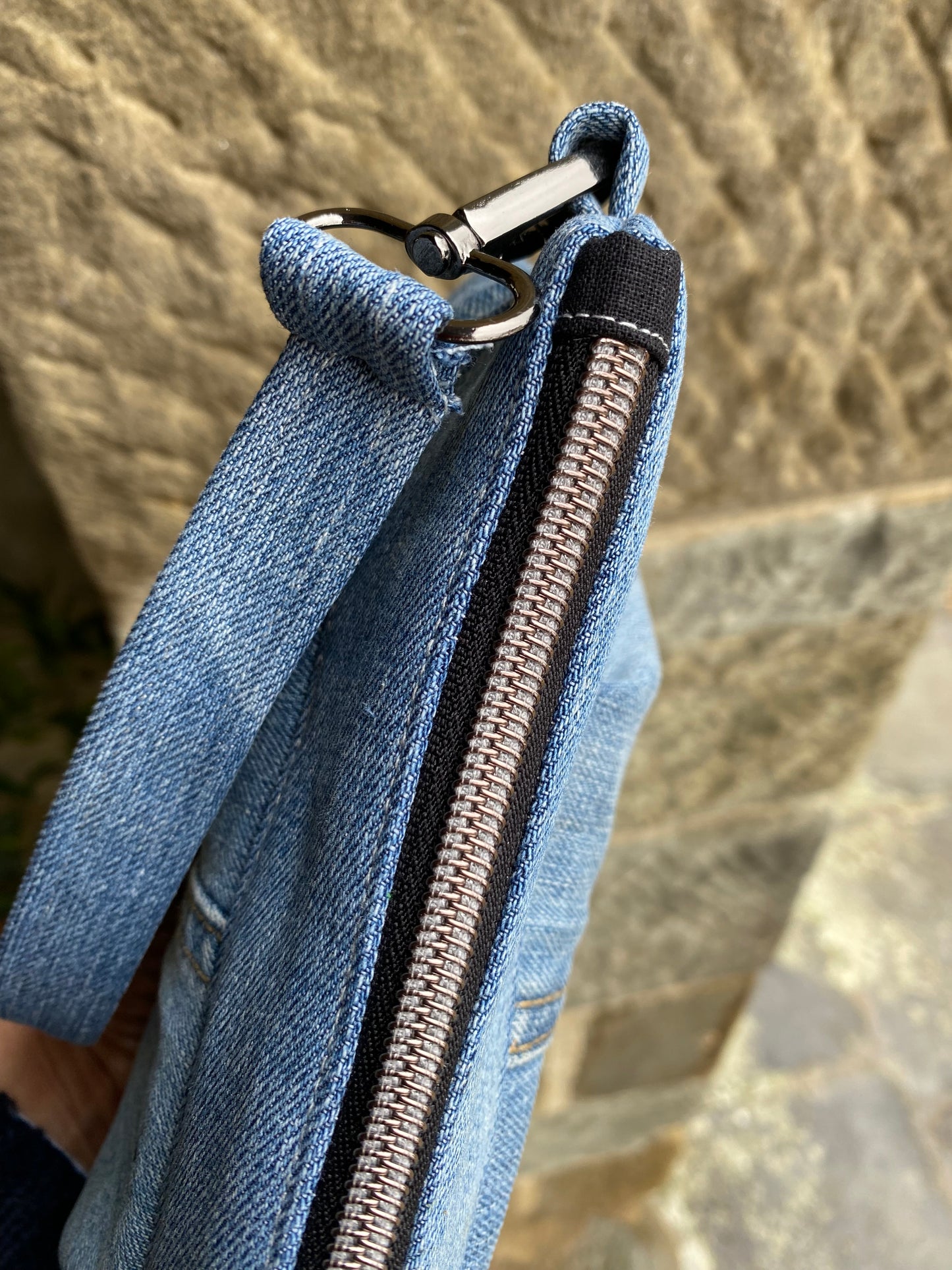 Tutorial pochette di jeans