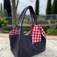 Tutorial borsa semplice con nastro