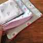 Tutorial pochette foderata con zip