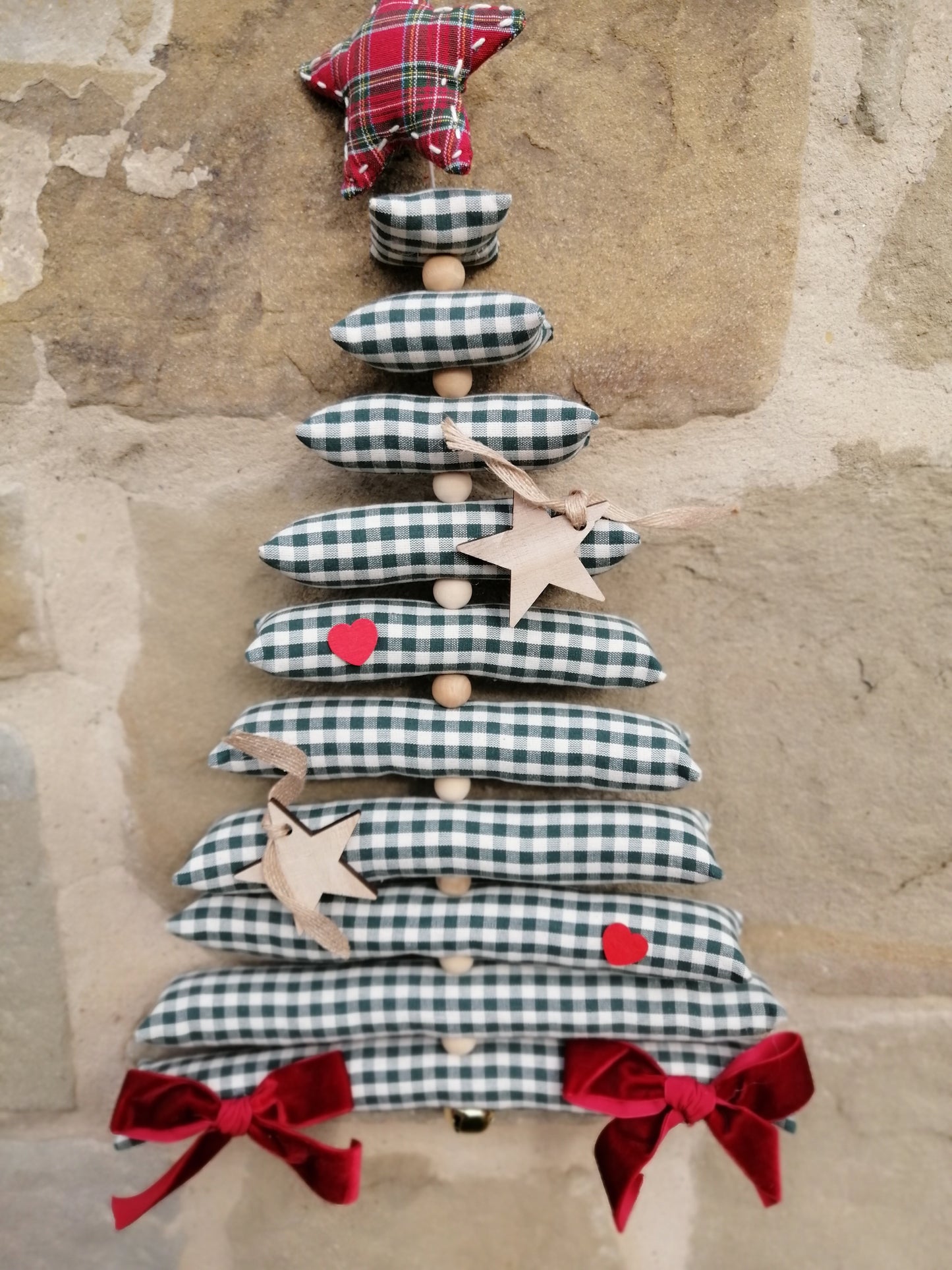 Tutorial albero  di Natale da parete